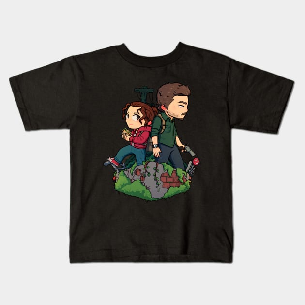 Ellie and Joel Kids T-Shirt by Susto